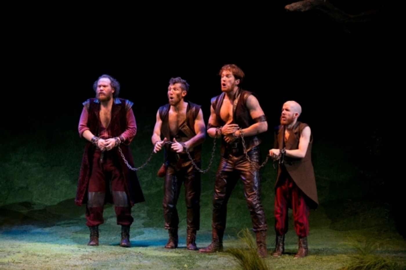 Photo Flash: First Look at Jordan Dean, Christina Bennett Lind, Christopher Sieber and More in A.R.T.'s THE HEART OF ROBIN HOOD  Image