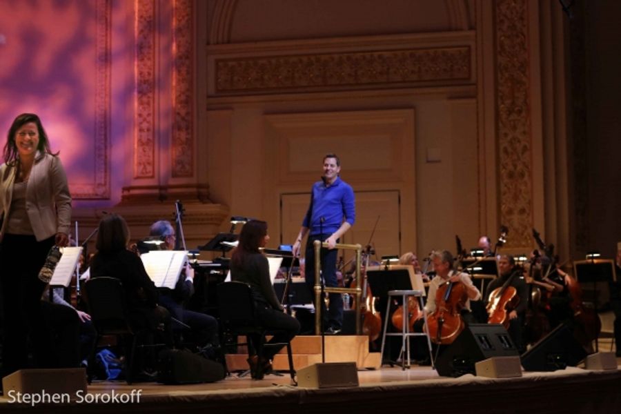 Photo Coverage: In Rehearsal with Ashley Brown & Steven Reineke with New York Pops Image