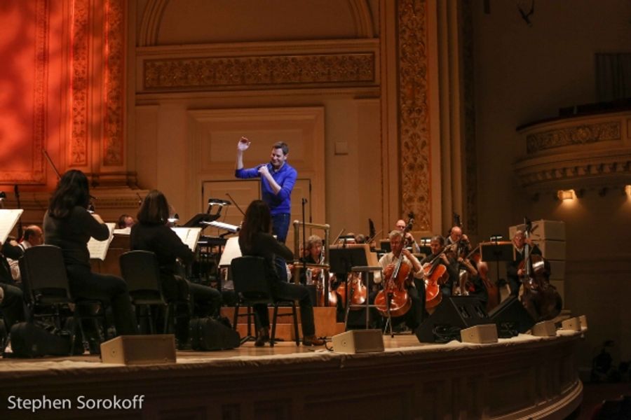 Photo Coverage: In Rehearsal with Ashley Brown & Steven Reineke with New York Pops Image