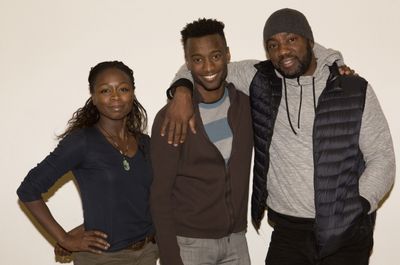 Zainab Jah, Sheldon Best and Malik Yoba Photo