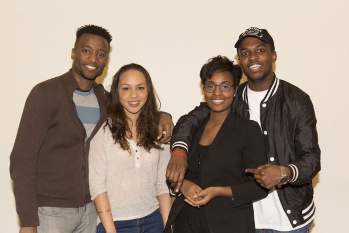 Sheldon Best, Jasmine Cephas Jones, Sydney Sainte and Joshua E. Nelson at 