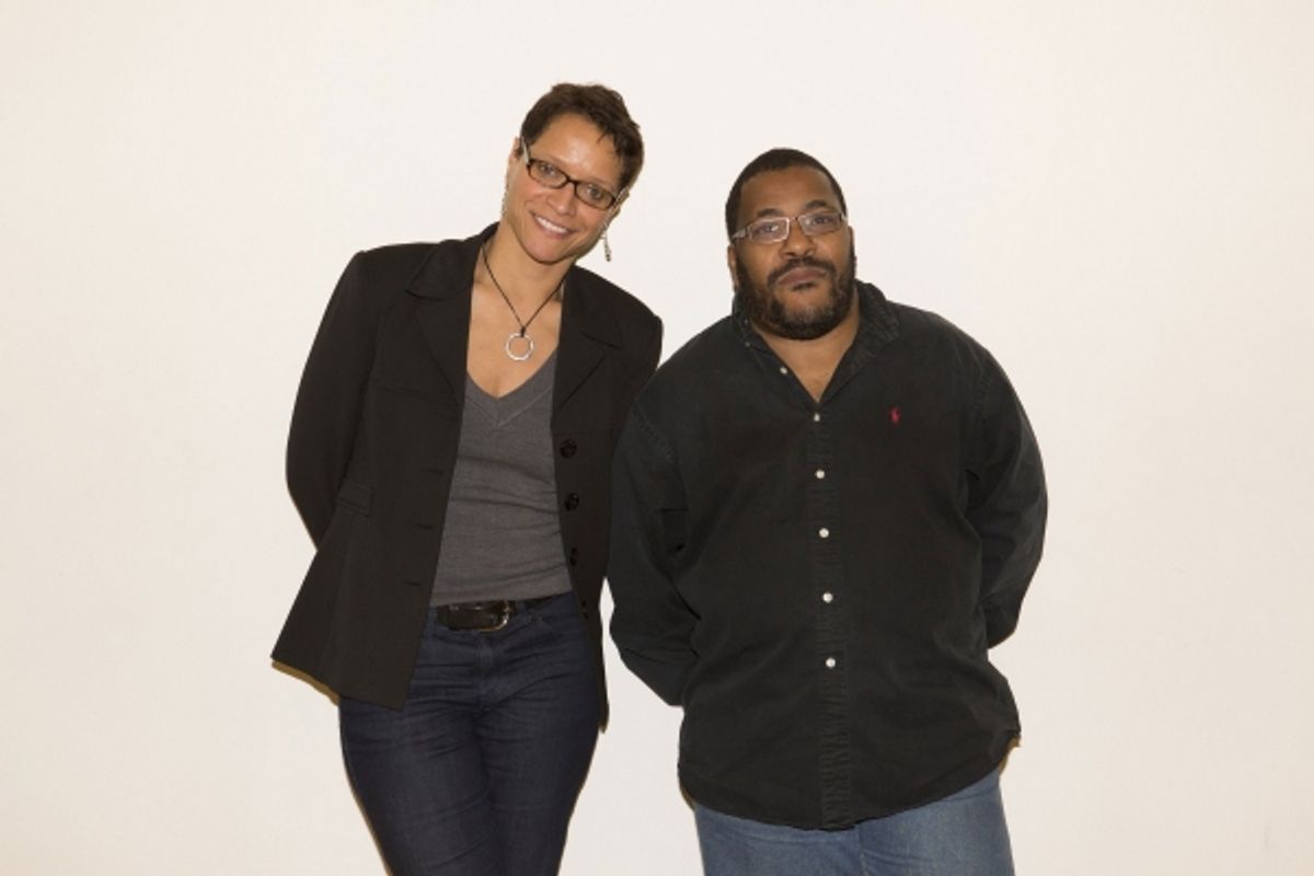 Director Leah C. Gardiner and adaptor Roy Williams at 