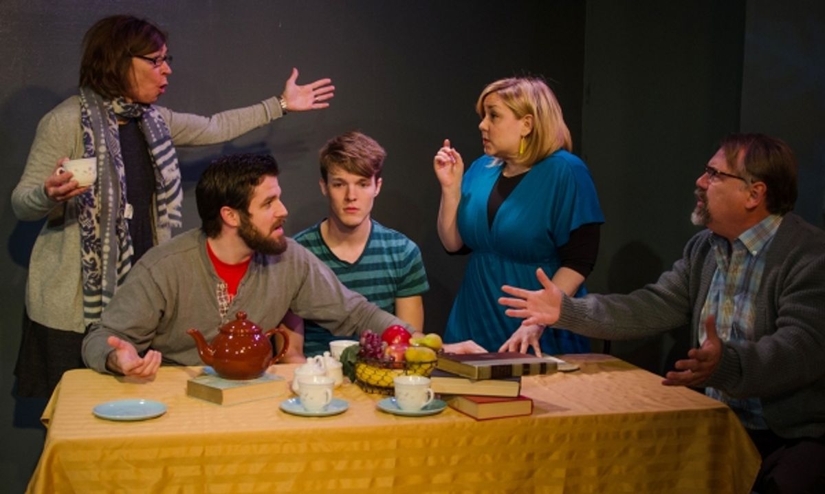 Gigi Jennewein, Matthew Goodrich, Andrew Martin, Kathryn Bartholomew, Stephen Hunt at 