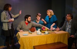 Gigi Jennewein, Matthew Goodrich, Andrew Martin, Kathryn Bartholomew, Stephen Hunt Photo