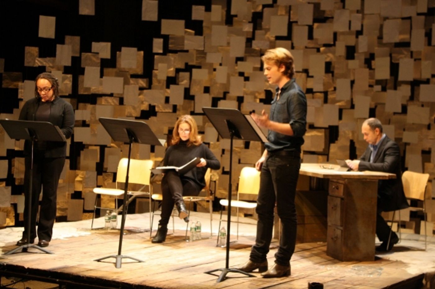 Photo Flash: S. Epatha Merkerson, Daniel Mitura and More in Signature Theatre's A SHIFT IN GRAVITY Reading Image