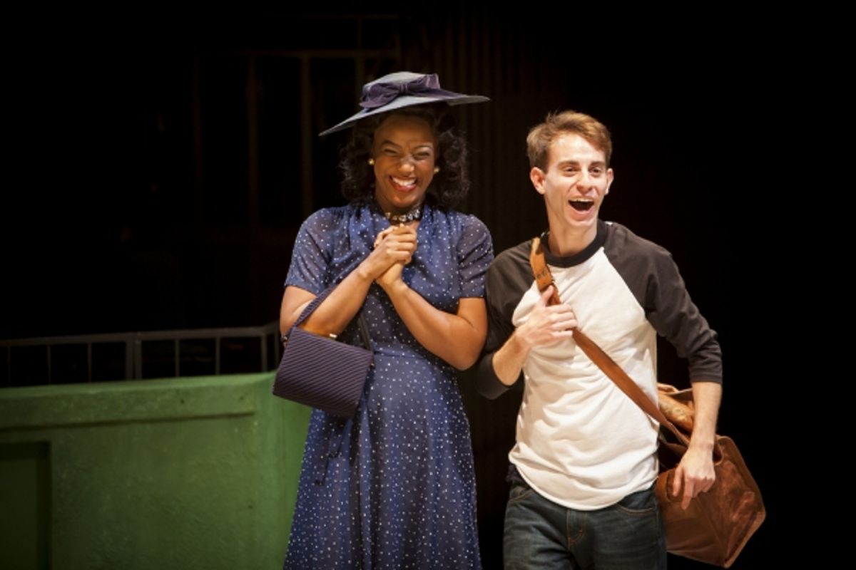 Kristen Adele and Aaron M. Davidson at 