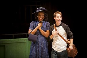 Kristen Adele and Aaron M. Davidson @ BroadwayWorld Kristen Adele and Aaron M. Davidson Photo