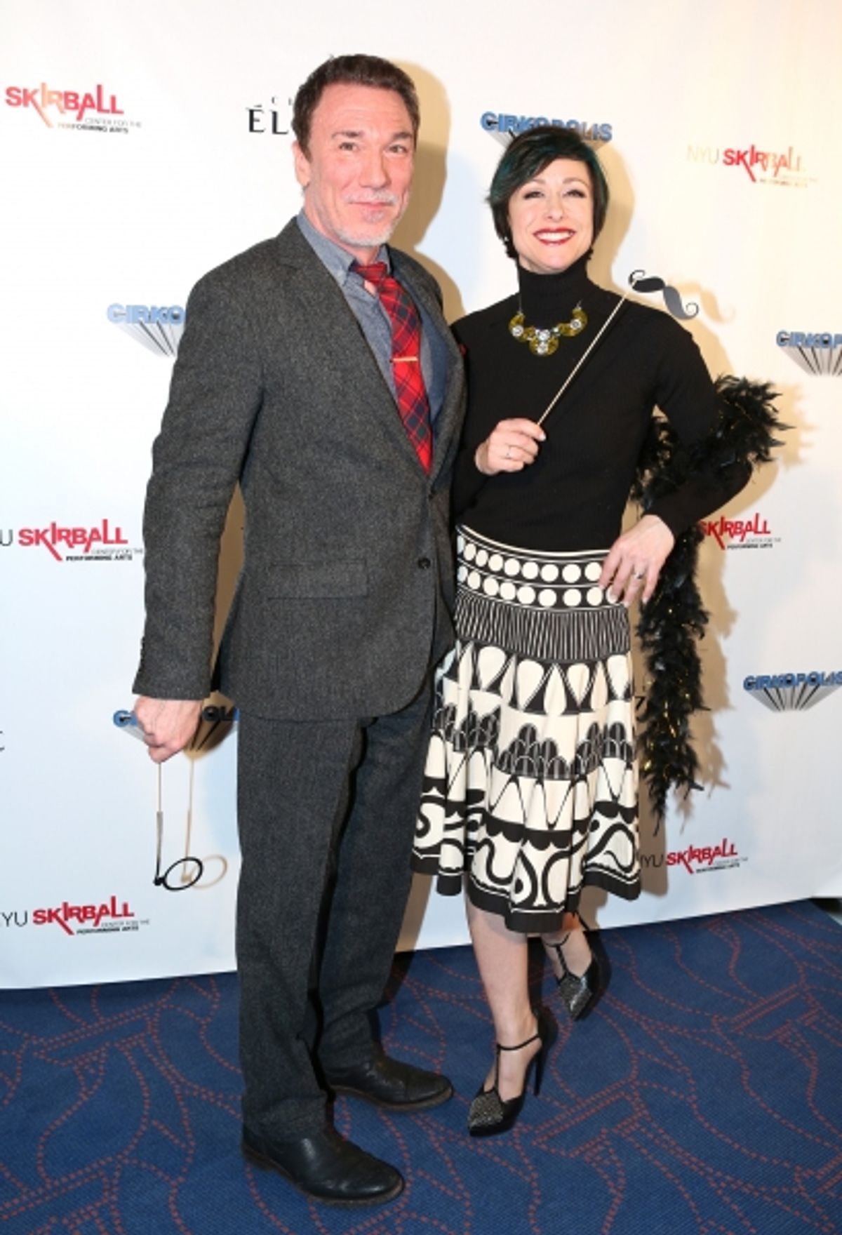 Patrick Page and Paige Davis  at 