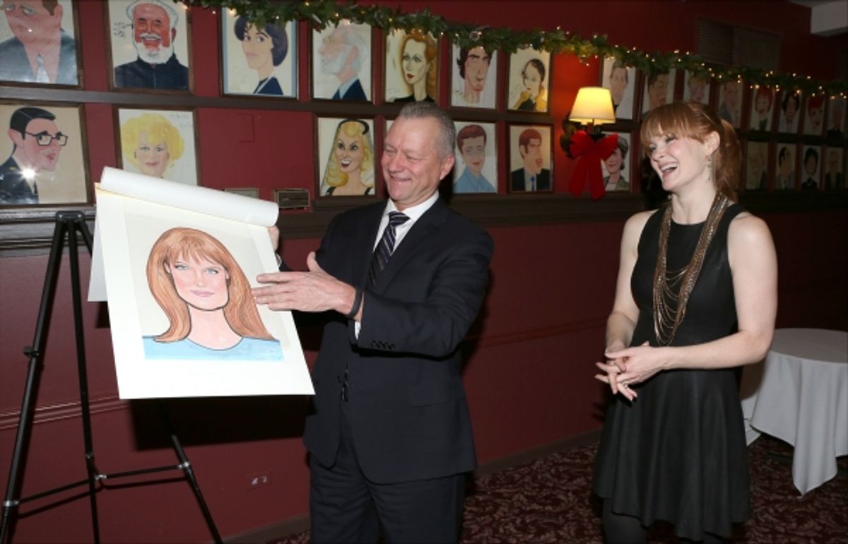 Restaurant Owner Max Klimavicius and Kate Baldwin  at 