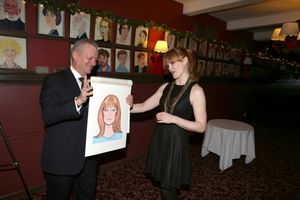 Restaurant Owner Max Klimavicius and Kate Baldwin @ BroadwayWorld Restaurant Owner Max Klimavicius and Kate Baldwin Photo