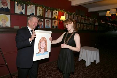 Restaurant Owner Max Klimavicius and Kate Baldwin  Photo