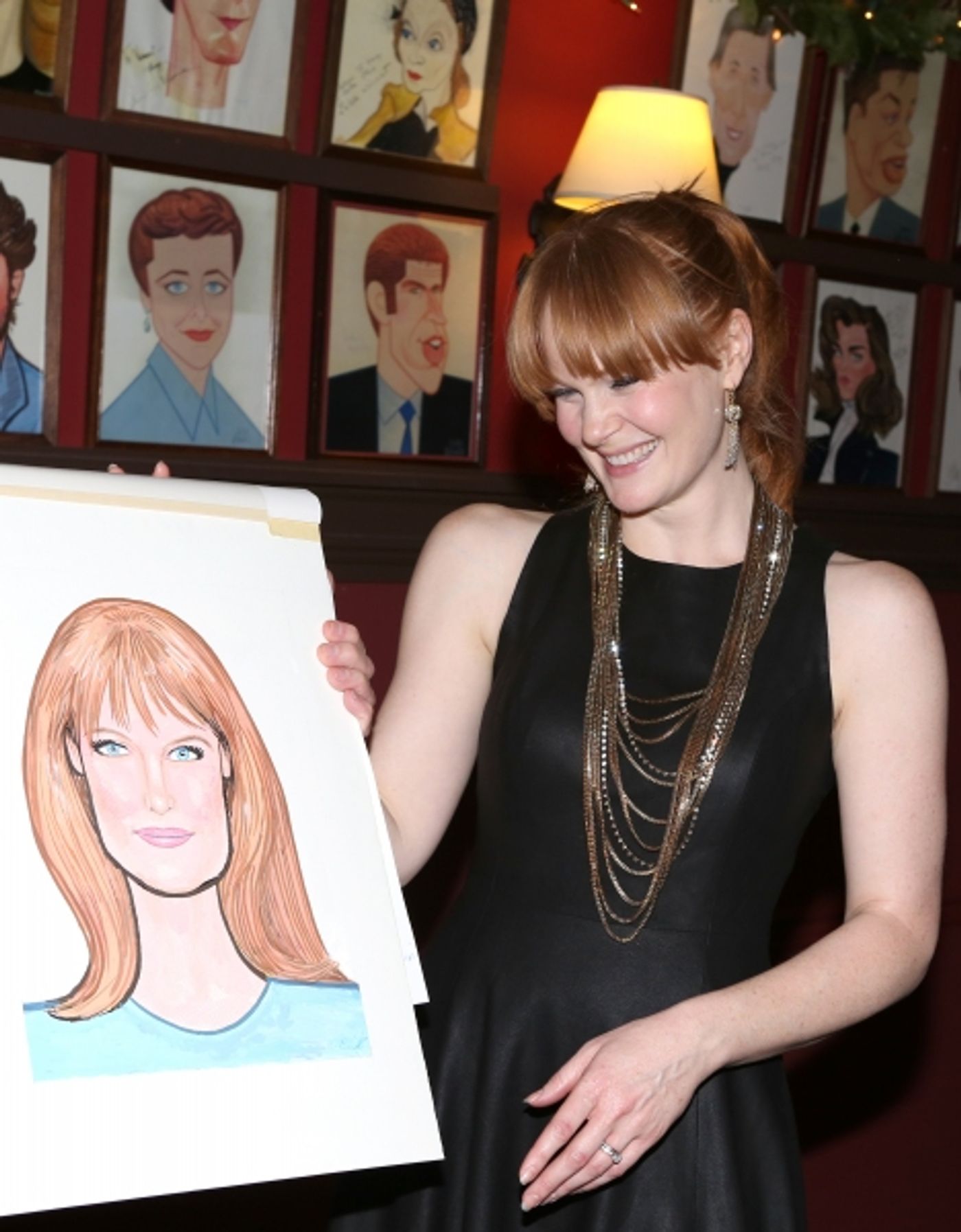 Photo Coverage: BIG FISH's Kate Baldwin Unveils Sardi's Portrait  Image