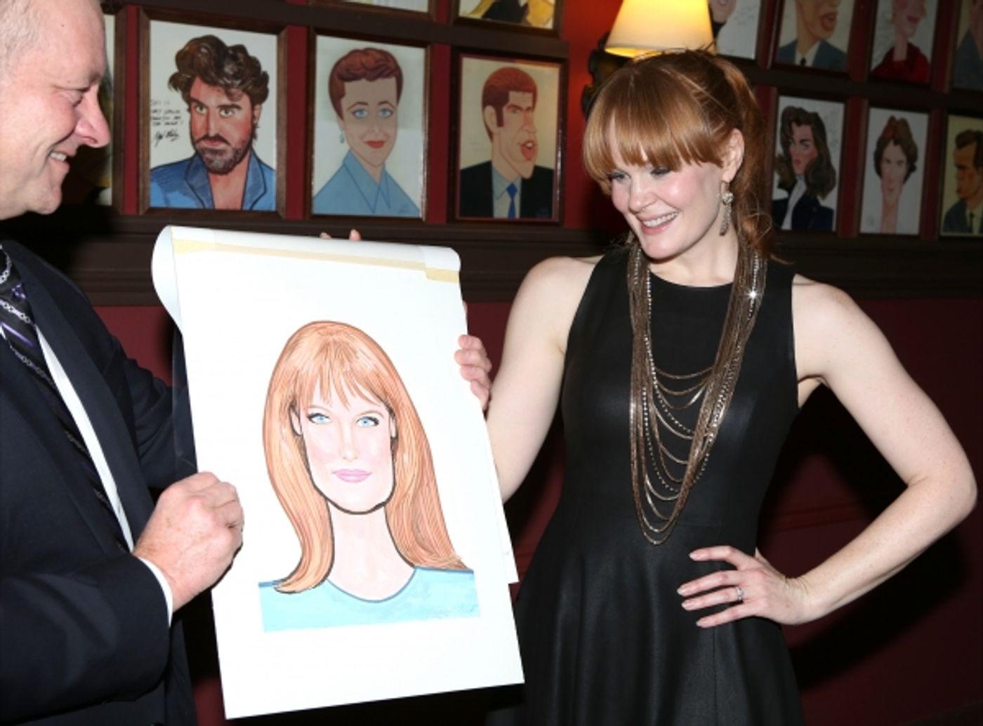 Photo Coverage: BIG FISH's Kate Baldwin Unveils Sardi's Portrait  Image