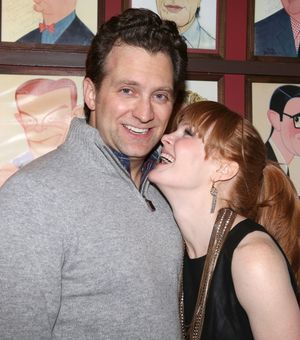 Kate Baldwin and husband Graham Rowat @ BroadwayWorld Kate Baldwin and husband Graham Rowat Photo