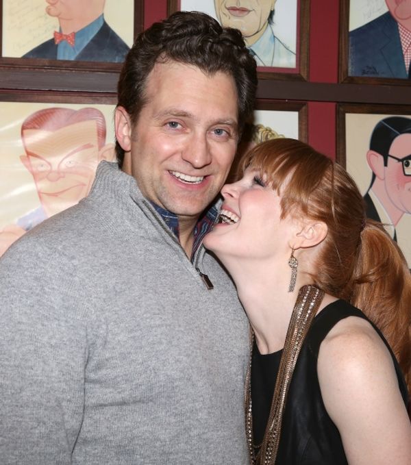 Kate Baldwin and husband Graham Rowat  Photo