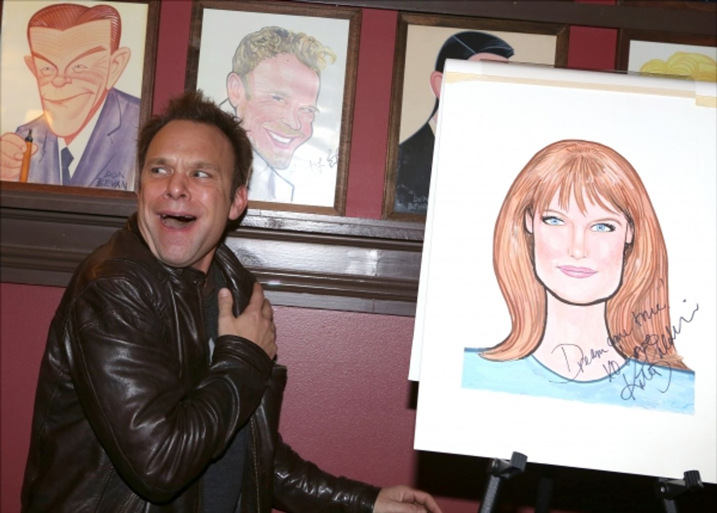 Photo Coverage: BIG FISH's Kate Baldwin Unveils Sardi's Portrait  Image