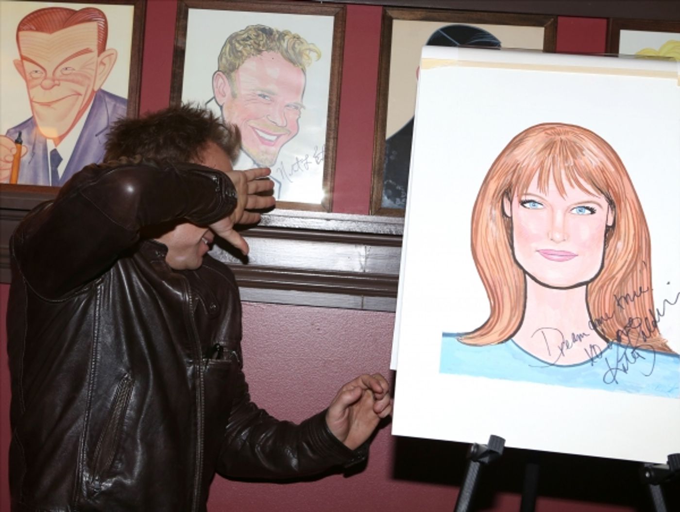 Photo Coverage: BIG FISH's Kate Baldwin Unveils Sardi's Portrait  Image