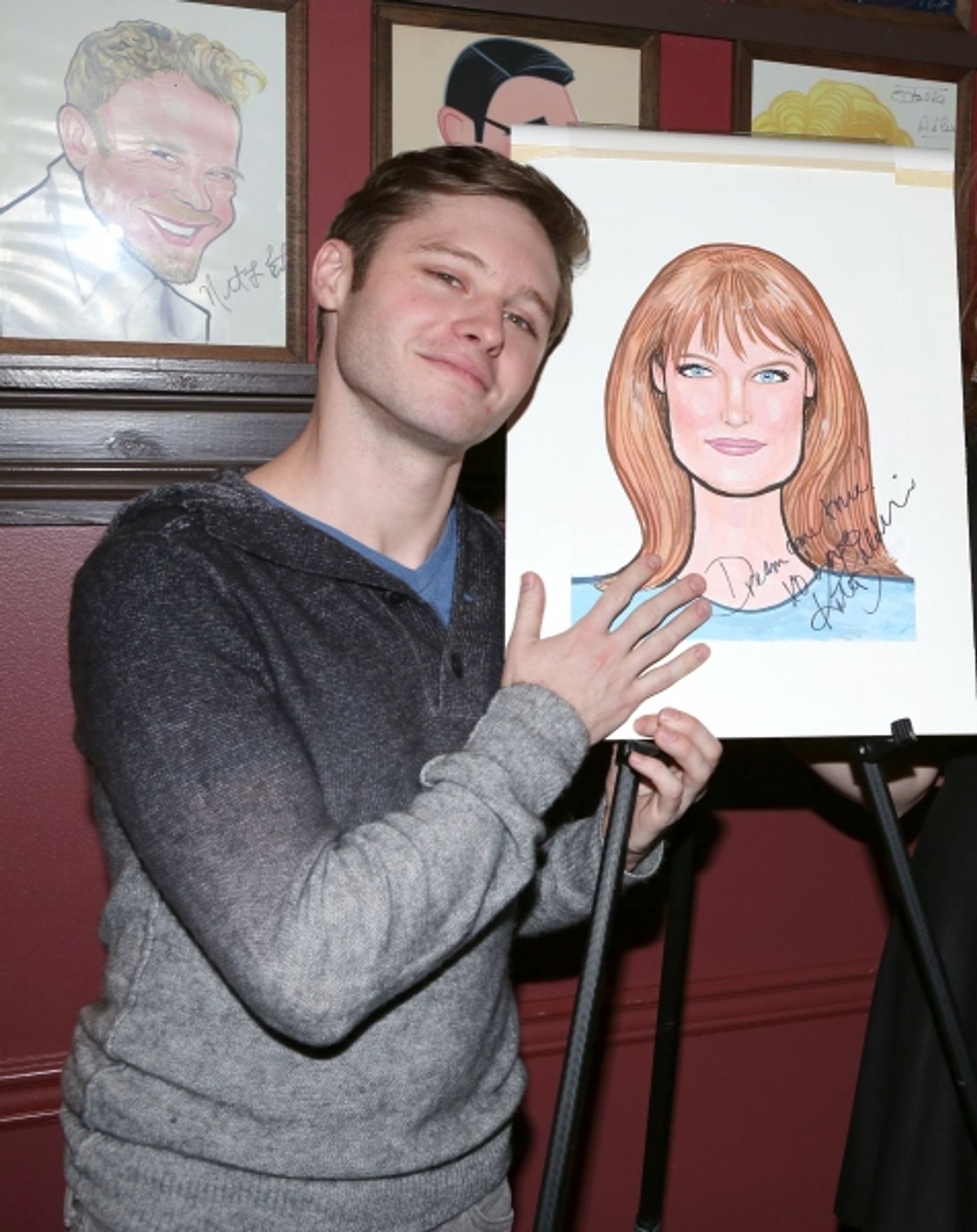 Photo Coverage: BIG FISH's Kate Baldwin Unveils Sardi's Portrait  Image