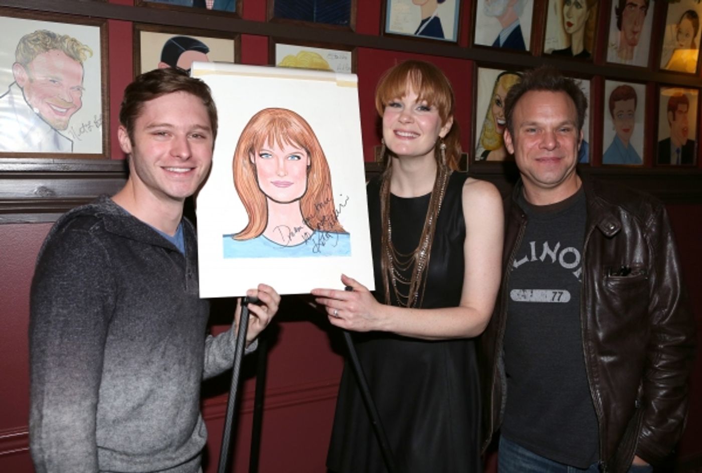 Photo Coverage: BIG FISH's Kate Baldwin Unveils Sardi's Portrait  Image
