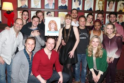 Kate Baldwin and ''Big Fish'' cast  Photo