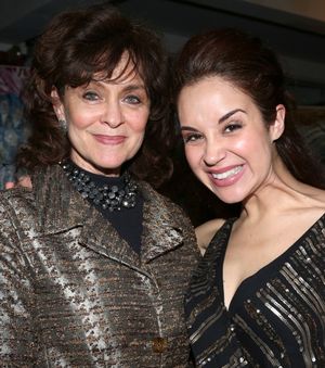 Alexandra Silber (R) with her mom @ BroadwayWorld Alexandra Silber (R) with her mom Photo