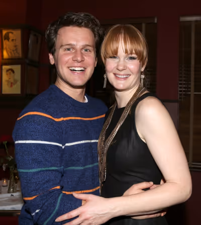 Kate Baldwin and Jonathan Groff  Photo