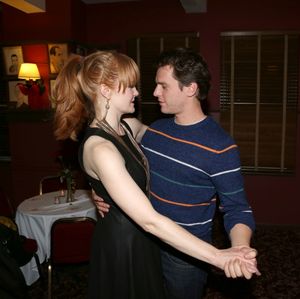 Kate Baldwin and Jonathan Groff  Photo