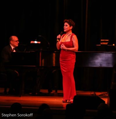 Don Rebic, Music Director & Christine Andreas Photo