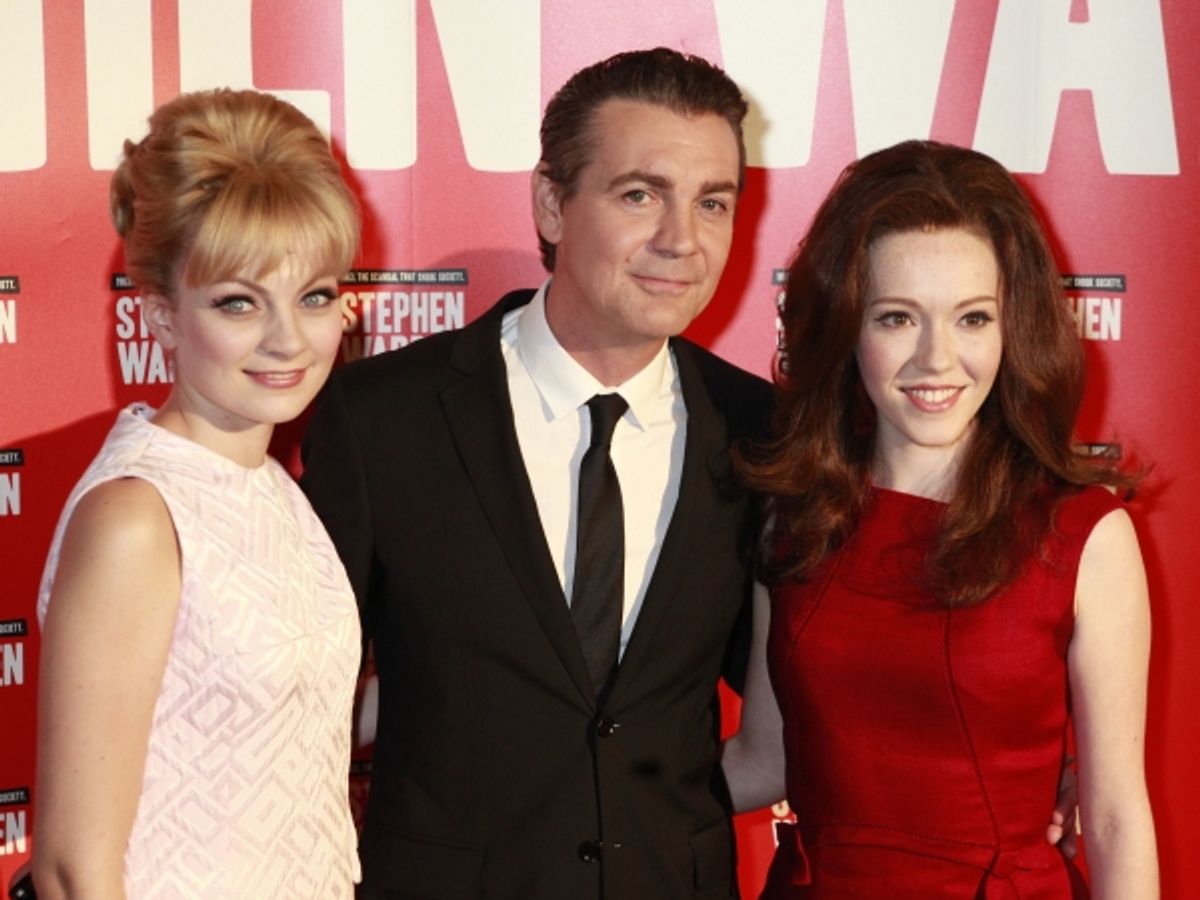 Charlotte Blackledge, Alexander Hanson and Charlotte Spencer at 