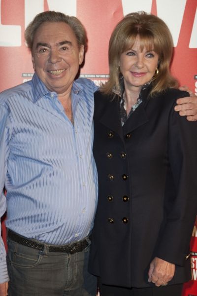 Sir Andrew Lloyd Webber (Music) and Mandy Rice Davies Photo