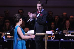 Ashley Brown and Steven Reineke Photo