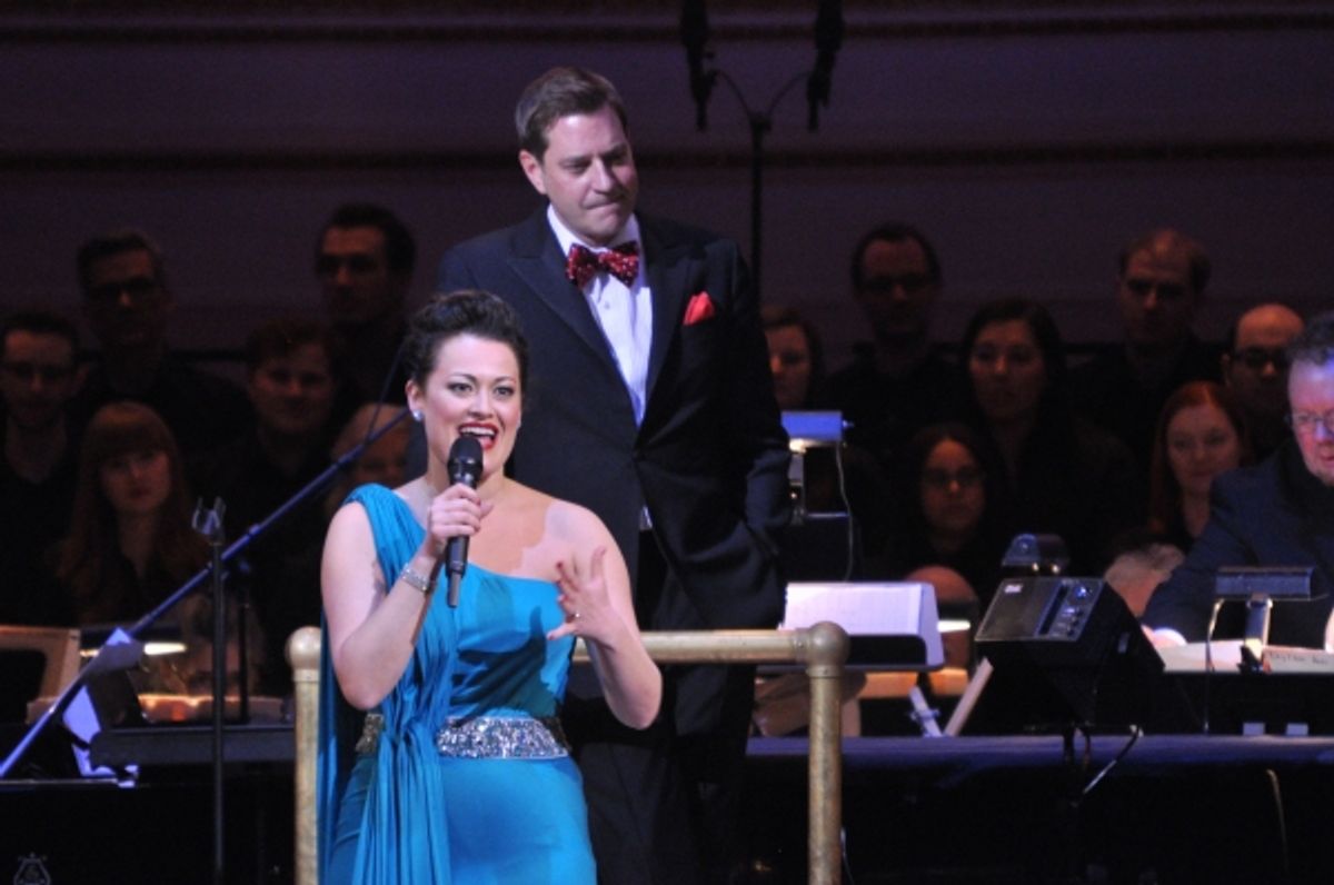 Ashley Brown and Steven Reineke at 