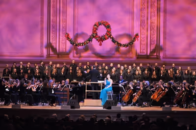 Ashley Brown and Steven Reineke with The New York Pops and Essential Voices USA Photo