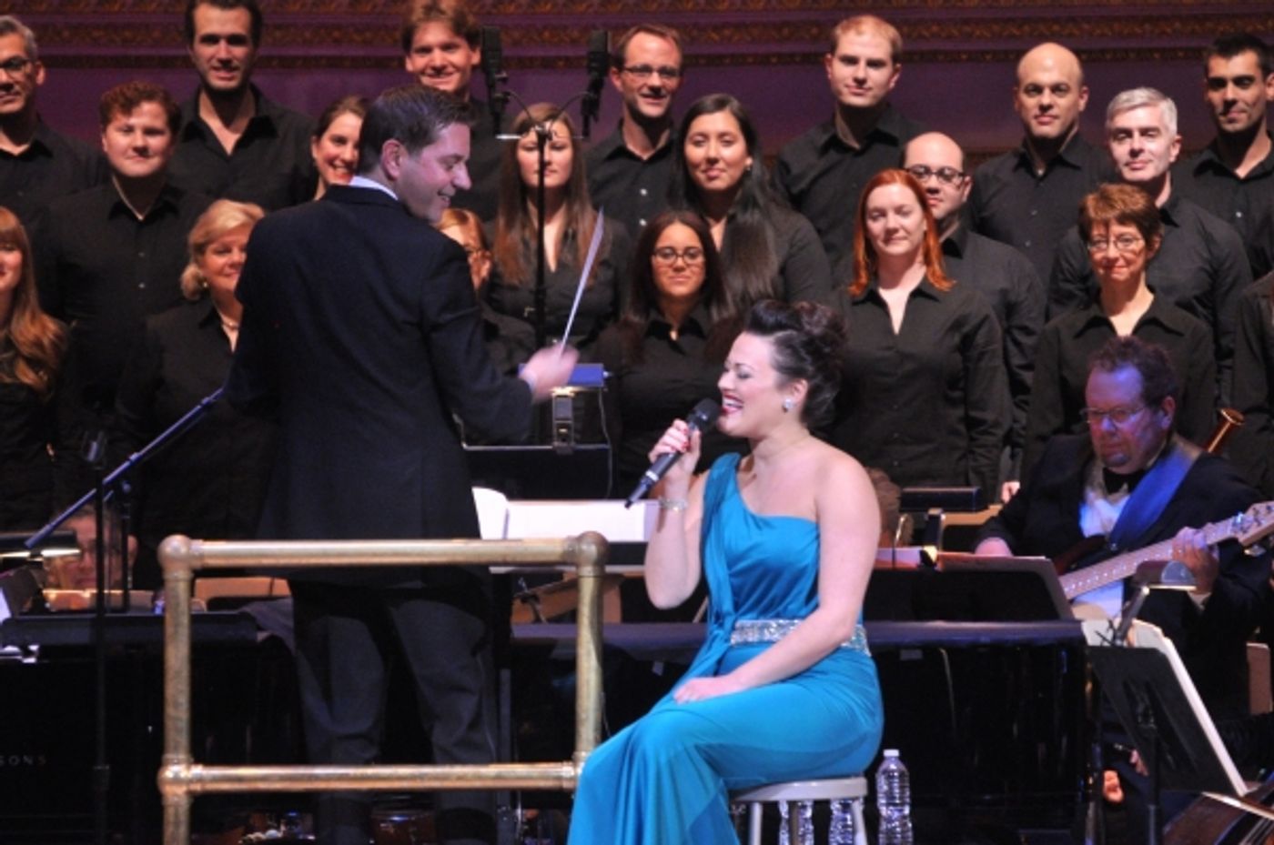 Photo Coverage: Go UNDER THE MISTLETOE with Ashley Brown & the NY Pops  Image