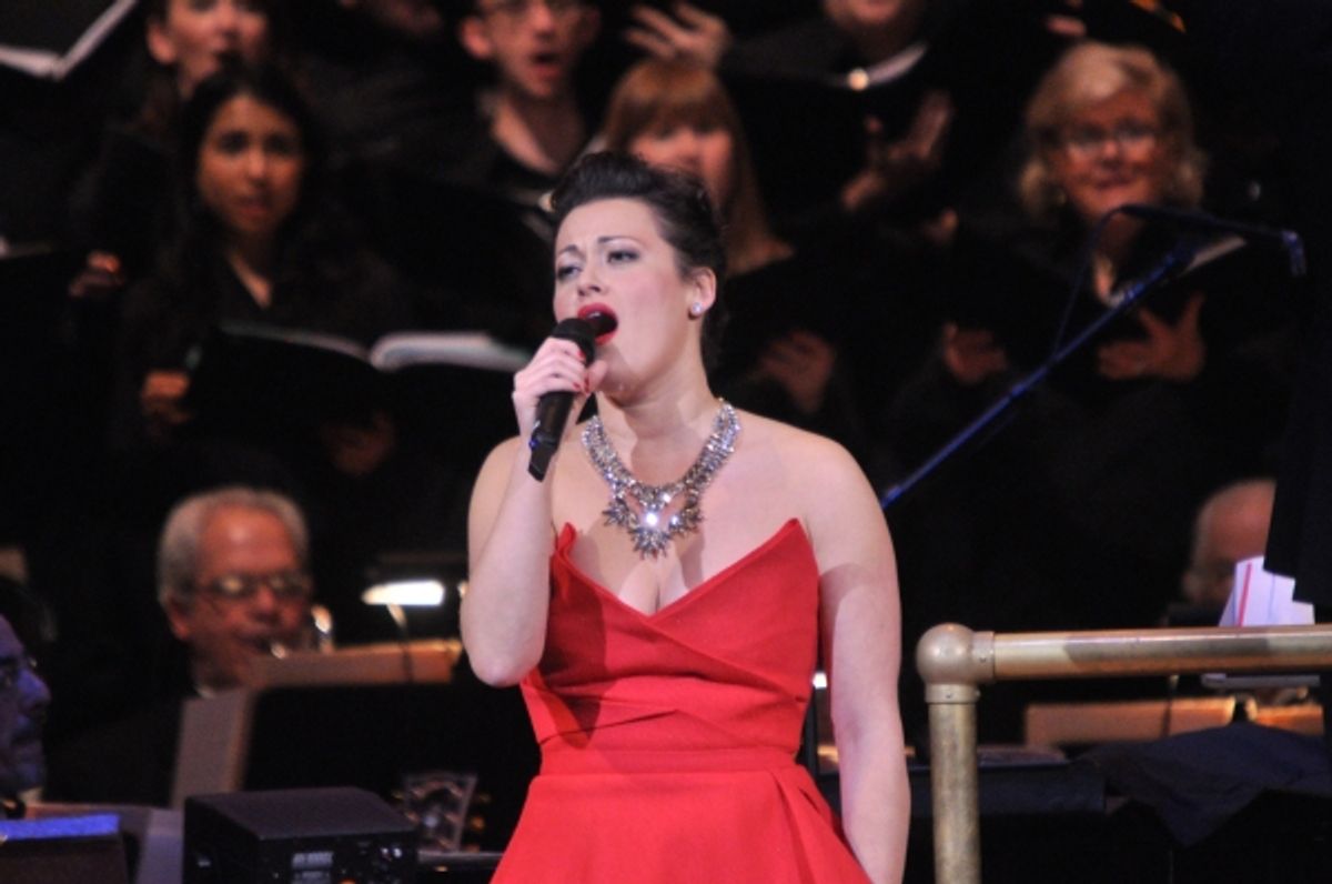 Ashley Brown at Go UNDER THE MISTLETOE with Ashley Brown & the NY Pops