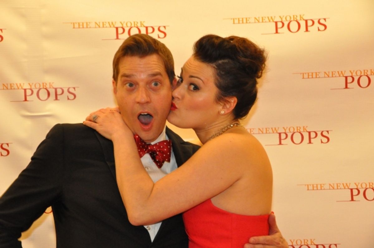 Steven Reineke and Ashley Brown at 