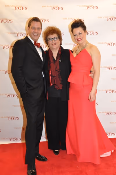 Steven Reineke, Judith Clurman and Ashley Brown Photo