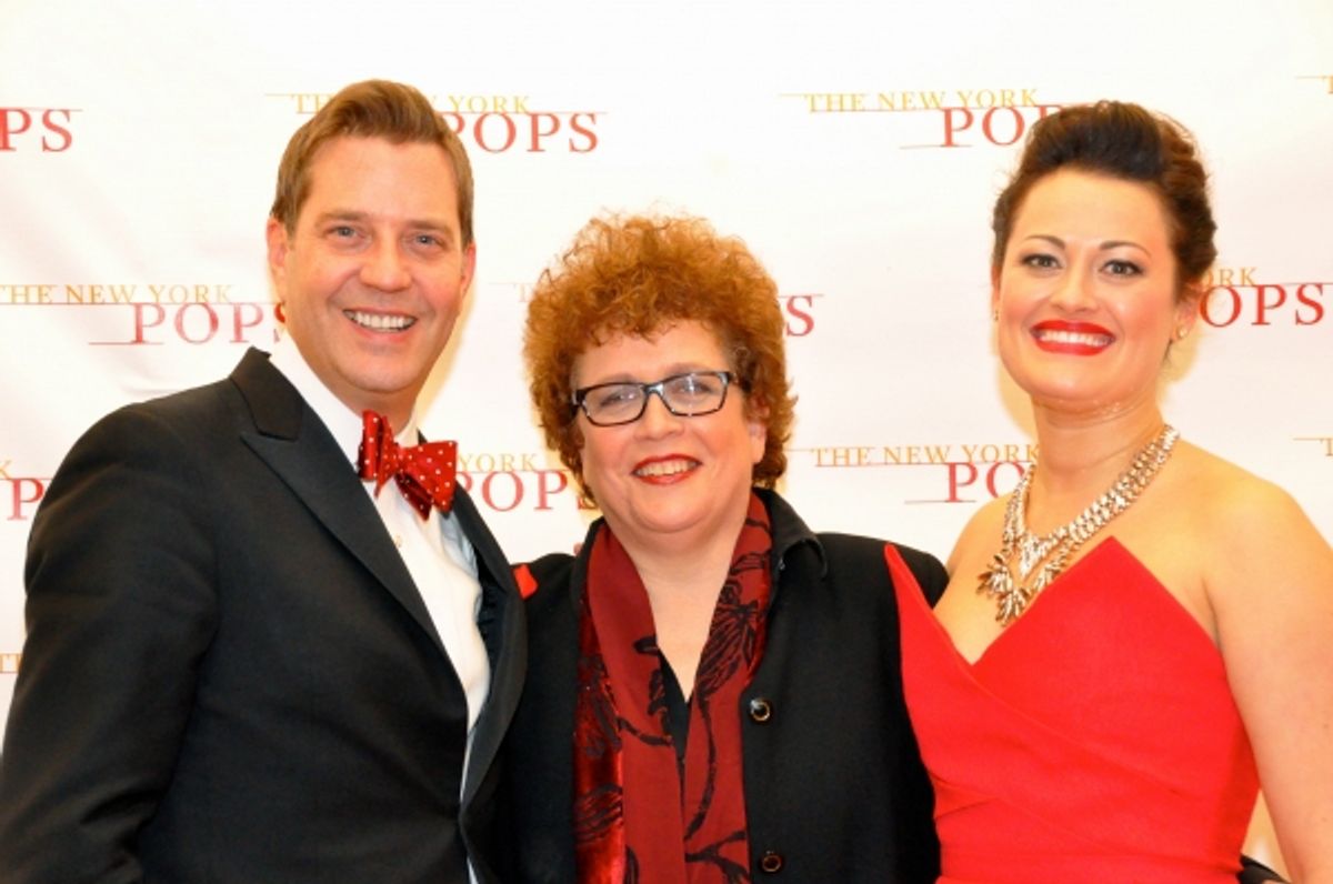 Steven Reineke, Judith Clurman and Ashley Brown at 