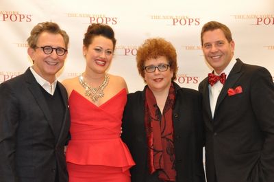 Thomas Schumacher, Ashley Brown, Judith Clurman and Steven Reineke Photo