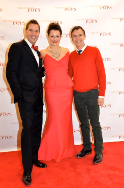 Steven Reineke, Ashley Brown and William Schermerhorn Photo