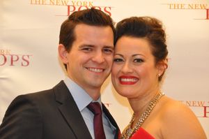 Daniel Wisier and Ashley Brown @ BroadwayWorld Daniel Wisier and Ashley Brown Photo