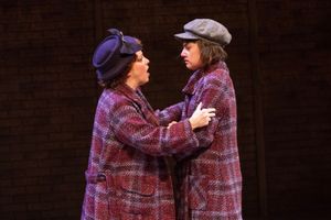 Momma Rose (Sherri L. Edelen) places her bets on daughter Louise (Maria Rizzo) @ BroadwayWorld Momma Rose (Sherri L. Edelen) places her bets on daughter Louise (Maria Rizzo) Photo
