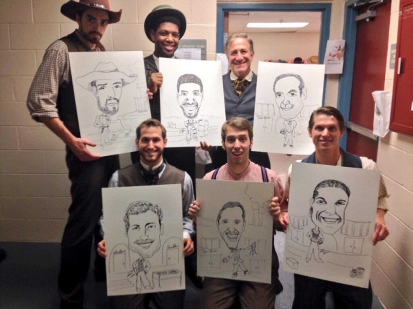 Photo Flash: Saturday Intermission Pics, Dec 21 - Christmas Is in the Air! SCROOGE, THE FANTASTICKS and More!  Image