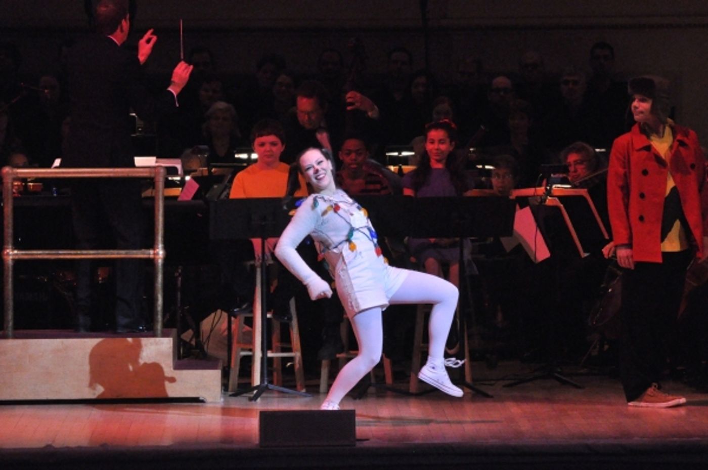 Photo Coverage: John Tartaglia, Steven Reineke Join NY Pops in A CHARLIE BROWN CHRISTMAS; Megan Hilty & More Attend  Image