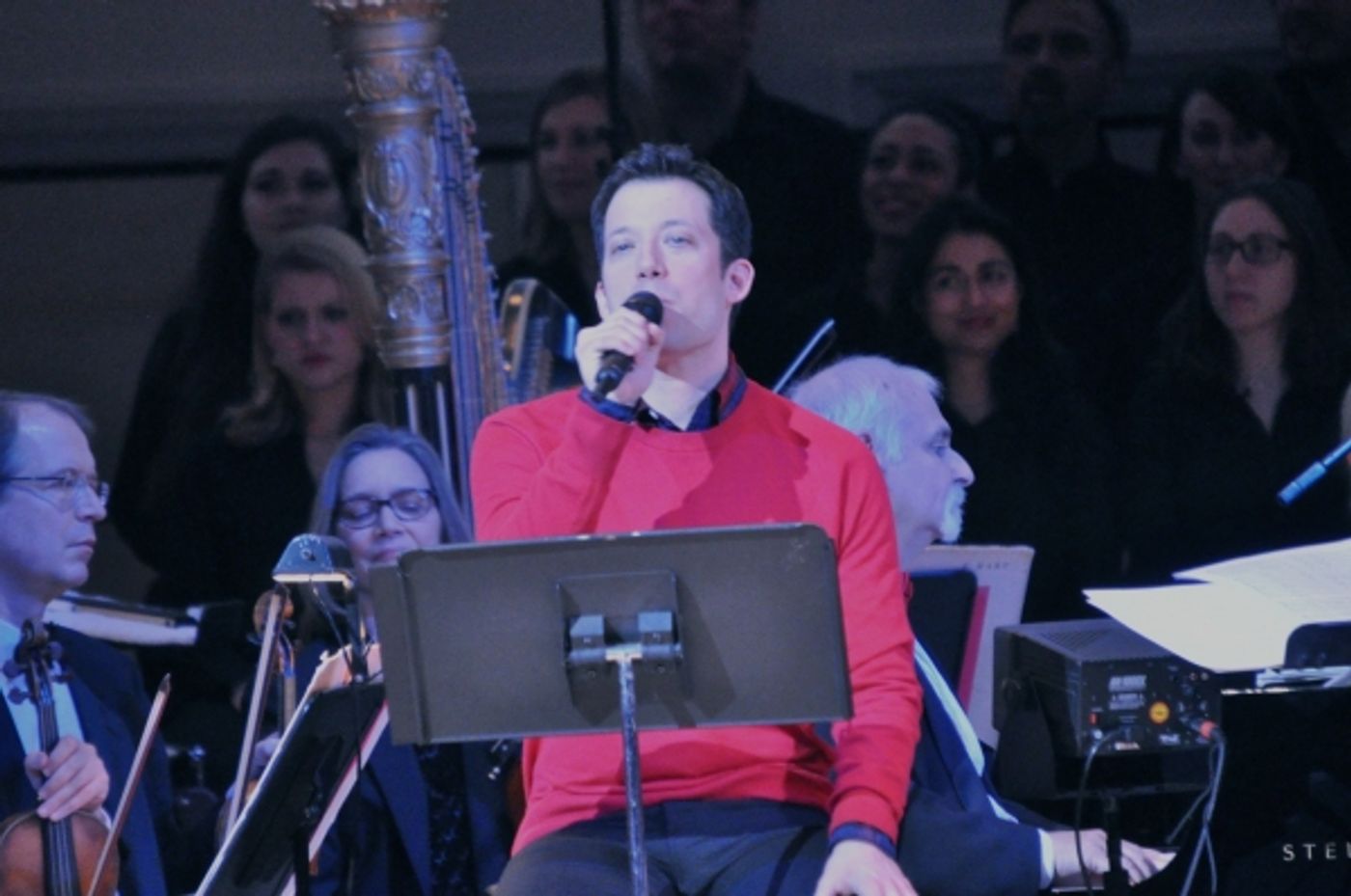 Photo Coverage: John Tartaglia, Steven Reineke Join NY Pops in A CHARLIE BROWN CHRISTMAS; Megan Hilty & More Attend  Image