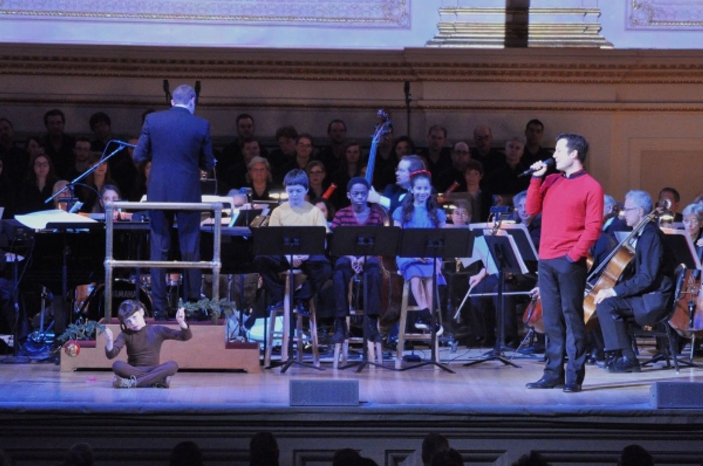 Photo Coverage: John Tartaglia, Steven Reineke Join NY Pops in A CHARLIE BROWN CHRISTMAS; Megan Hilty & More Attend  Image