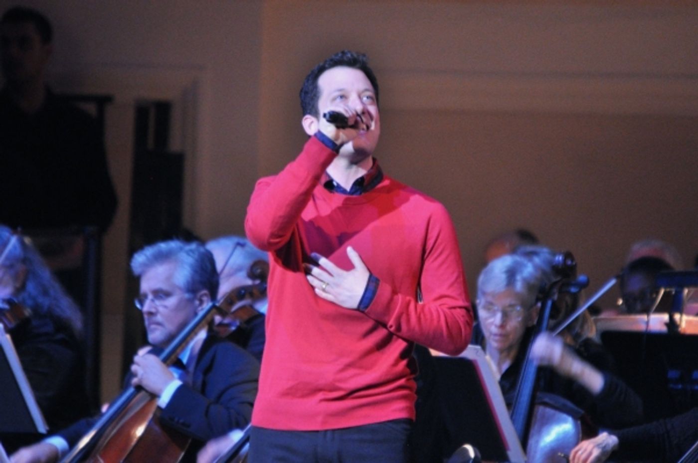 Photo Coverage: John Tartaglia, Steven Reineke Join NY Pops in A CHARLIE BROWN CHRISTMAS; Megan Hilty & More Attend  Image