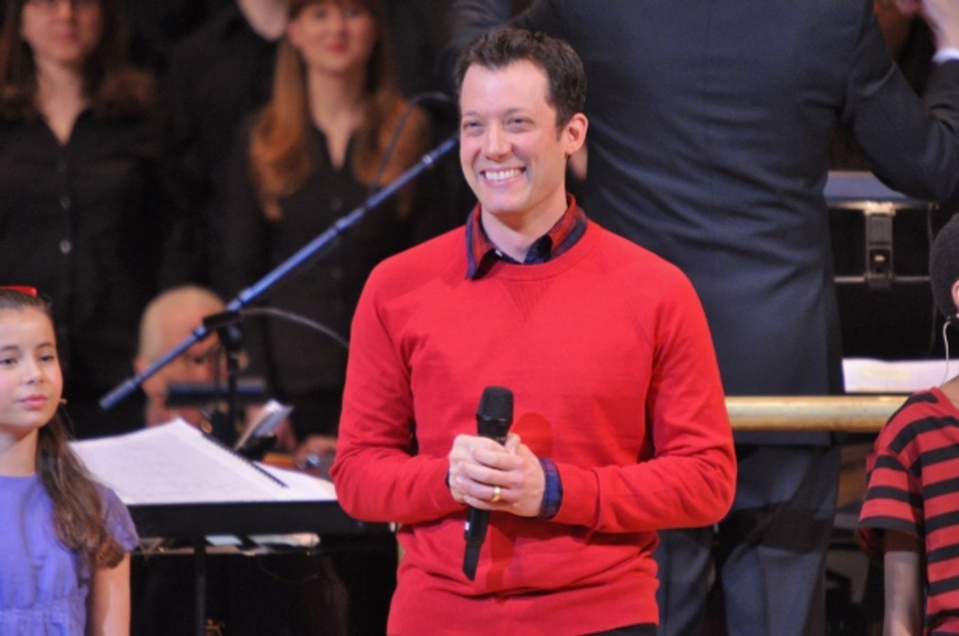 Photo Coverage: John Tartaglia, Steven Reineke Join NY Pops in A CHARLIE BROWN CHRISTMAS; Megan Hilty & More Attend  Image