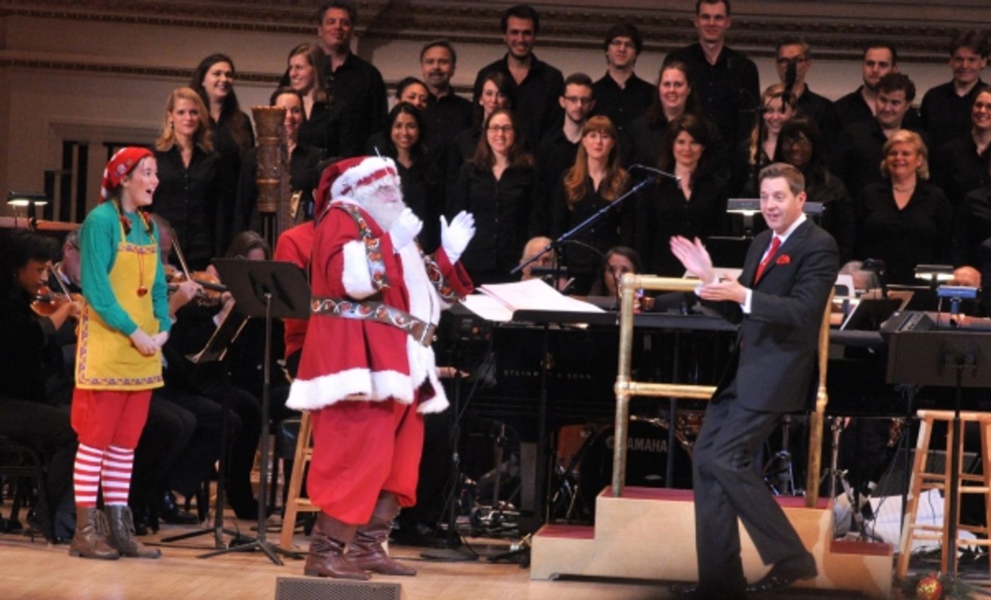 Photo Coverage: John Tartaglia, Steven Reineke Join NY Pops in A CHARLIE BROWN CHRISTMAS; Megan Hilty & More Attend  Image