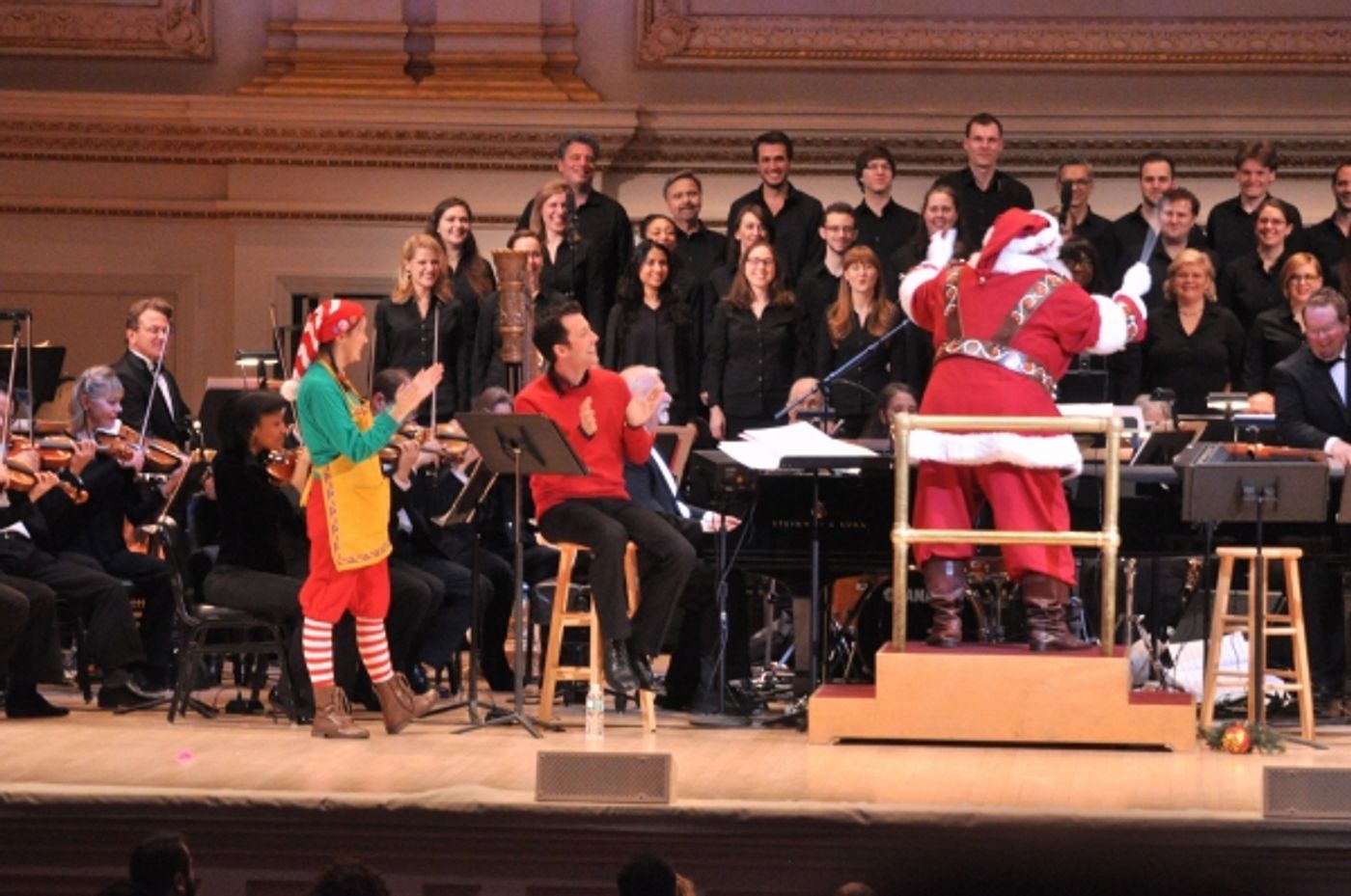 Photo Coverage: John Tartaglia, Steven Reineke Join NY Pops in A CHARLIE BROWN CHRISTMAS; Megan Hilty & More Attend  Image